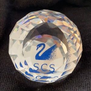 Swarovski Crystal advertisement crystal ball